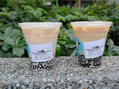 贴在奶茶上的标签是热敏纸吗？